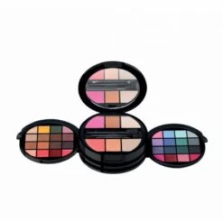 DEBORAH TROUSSE MAKE UP KIT CONFEZIONE REGALO COFANETTO POCKET 8376 OMBRETTO GLOSS ROSSETTO FARD TERRE CIPRIA ALLOVER SPECCHIO