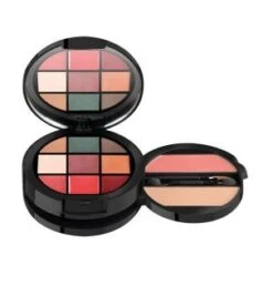 DEBORAH TROUSSE MAKE UP KIT CONFEZIONE REGALO COFANETTO MINI1 8368 OMBRETTO ROSSETTO GLOSS FARD TERRA SPECCHIO