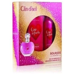 Bourjois Clin D'Oeil Confezione Regalo 75 Ml Edt + 150 Ml Deodorante Spray Donna