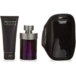 Jesus Del Pozo Halloween Man Confezione Regalo 125 Ml Edt + 100 Ml Gel Doccia + Porta Cellulare Da Braccio Uomo