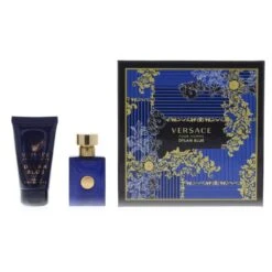 Versace Pour Homme Dylan Blue Confezione Regalo 50 Ml Edt + 50 Ml Gel Doccia Uomo