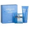 Versace Man Eau Fraiche Confezione Regalo 50 Ml Edt + 100 Ml Bagnoschiuma & Gel Doccia Uomo