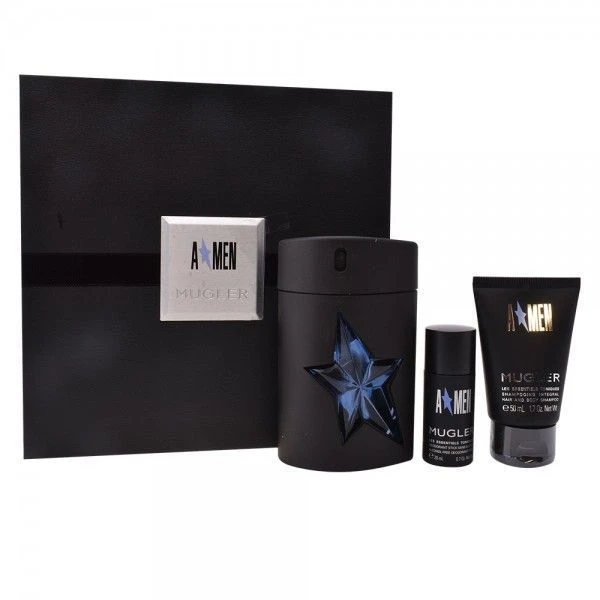 Thierry Mugler A*Men Box Of Stars Deluxe Confezione Regalo 100 Ml Edt + 50 Ml Docciashampoo + 20 Ml Deodorante Stick Uomo 1 Thierry Mugler A*Men Box Of Stars Deluxe Confezione Regalo 100 Ml Edt + 50 Ml Docciashampoo + 20 Ml Deodorante Stick Uomo