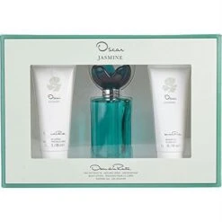 Oscar De La Renta Jasmine Confezione Regalo 100 Ml Edt+ 100 Ml Gel Doccia + 100 Ml Lozione Corpo Donna