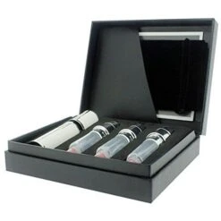 Travalo HD Elegance In White Confezione Regalo 3 X 5 Ml Nebulizzatori Ricaricabili + Custodia Spray Da Viaggio Bianco