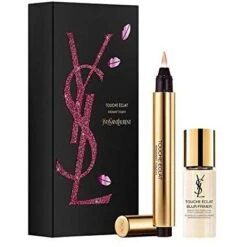 Yves Saint Laurent Touche Éclat Radiant Touch Confezione Regalo 2.5 Ml Touche Éclat Correttore N.01 + 10 Ml Blur Primer