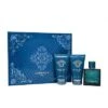 VERSACE Eros Kit REGALO Eau De Toilette 50ml + Gel Doccia 50ml + Balsamo Dopobarba 50ml