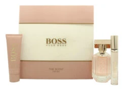 Hugo Boss Cofanetto Donna Boss The Scent For Her Eau De Parfum 50 Ml + Body Lotion 50 Ml + Rollerball 7,4 Ml