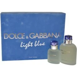 D&G Dolce & Gabbana Light Blue Confezione Regalo 125 Ml Edt + 40 Ml Edt Uomo