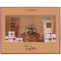 LANCOME Tresor Set KIT CONFEZIONE REGALO Eau De Parfum 30 Ml + Shower Gel 50 Ml + Body Shower 50 Ml
