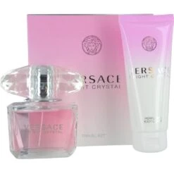 Versace Bright Crystal Confezione Regalo 90 Ml Edt + 100 Ml Lozione Corpo Donna