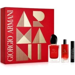 Giorgio Armani Si Passione Confezione Regalo 50 Ml Edp + 15 Ml Edp + 2 Ml Mascara Eyes To Kill