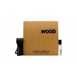 DSquared2 He Wood Confezione Regalo 7 Ml Olio Profumo Roll-On + Custodia Da Viaggio Uomo