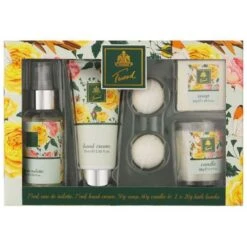 Taylor Of London Tweed Confezione Regalo 75 Ml Edt + 75 Ml Crema Mani + 50 G Saponetta + 60 G Candela + 2 X 20 G Bomba Da Bagno