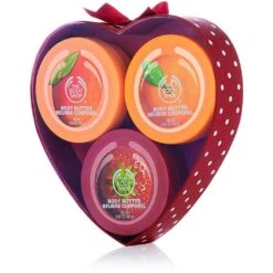 The Body Shop Fruity Sweetheart Burro Corpo Confezione Regalo 3 Pezzi