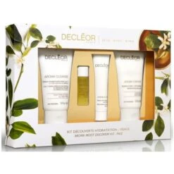 DECLÉOR Decléor Aroma Moist Discovery Face Kit Confezione Regalo 50 Ml Mousse Detergente + 5 Ml Olio Viso + 15 Ml Crema Viso + 50 Ml Latte Corpo